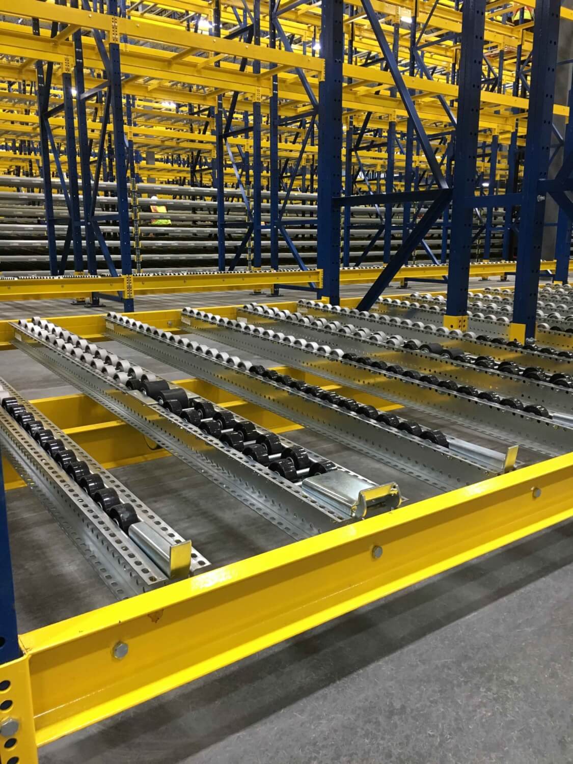Pallet Racking One Way Flow Racking Pallet Flow Racking Systems | Southwest Warehouse Solutions