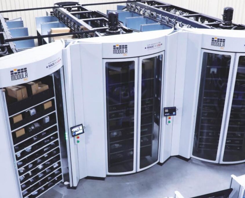 Modula Horizontal Carousel Warehouse | Southwest Warehouse Solutions